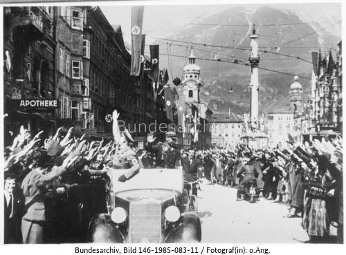 Anschluss Österreich, Innsbruck
