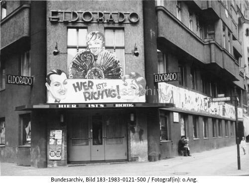 Berlin, Bar Eldorado, Außenansicht