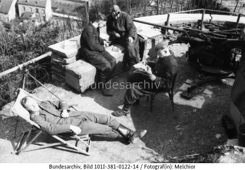 Polen, Flakstellung, Pause