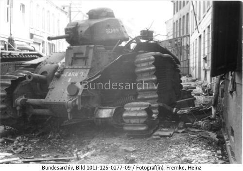 Beaumont, Panzer Char B1