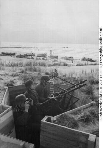 Belgien, Atlantikwall, Zwillings-MG
