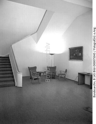 Bonn, Palais Schaumburg, Treppenhaus