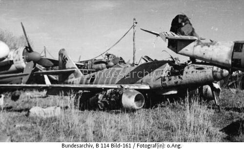 Hessen, StEG, Flugzeugzerlegung, Me 262