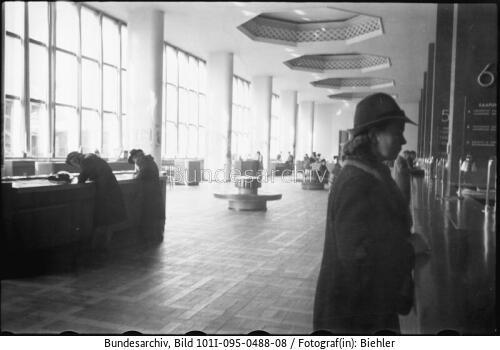 Helsinki, Hauptpost, Schalterhalle