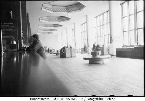 Helsinki, Hauptpost, Schalterhalle