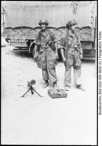 Rom (?), Fallschirmjäger