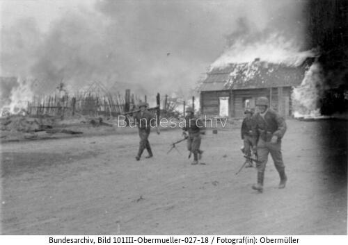Russland, Rückzug, Angehörige der Waffen-SS