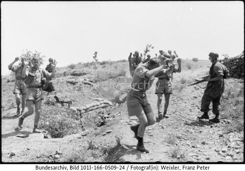Kreta, Gefangennahme britischer Soldaten