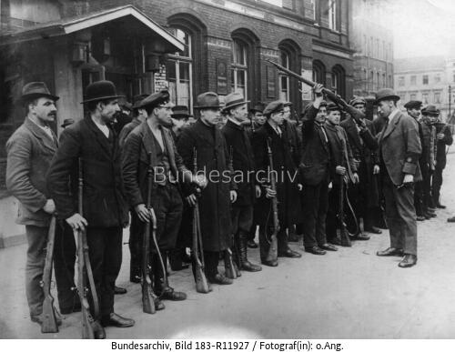 Ruhraufstand, Rote Ruhrarmee, Gewehrappell