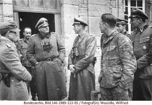 Frankreich, Angehörige der Waffen-SS