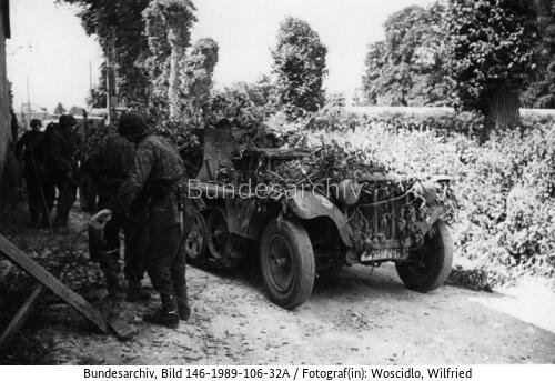 Frankreich, Waffen-SS, Halbkettenfahrzeug