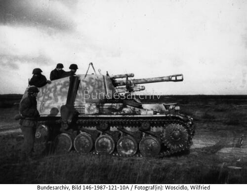 Belgien, Waffen-SS, Panzerjäger "Wespe"
