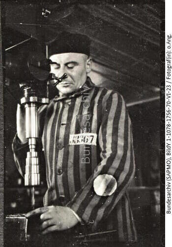KZ Sachsenhausen, Häftlingsarbeit, August Baumgarte