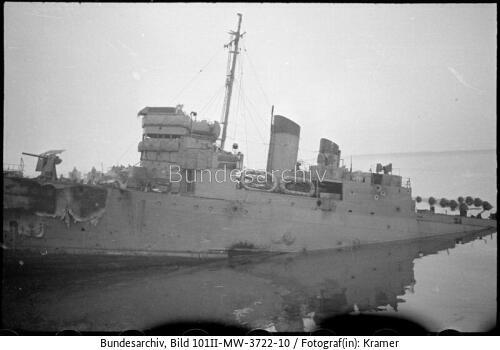St. Nazaire, Zerstörer "HMS Campbeltown"