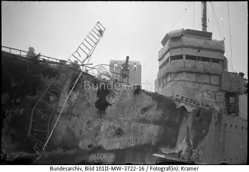St. Nazaire, Zerstörer "HMS Campbeltown"
