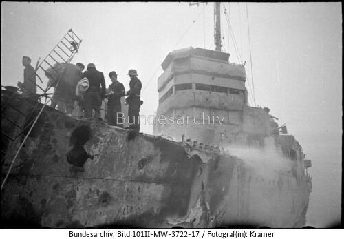 St. Nazaire, Zerstörer "HMS Campbeltown"