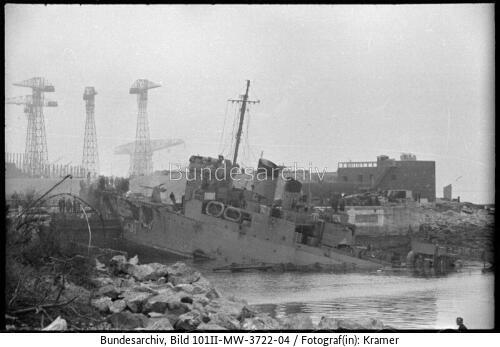 St. Nazaire, Zerstörer "HMS Campbeltown"