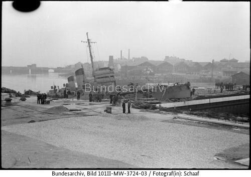 St. Nazaire, Zerstörer "HMS Campbeltown"