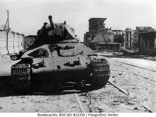 Russland, Kampf um <span class="match">Stalingrad</span>, Panzer T34