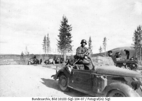 Russland, Waffen-SS-Gebirgsjäger, PKW
