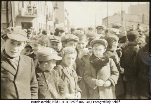 Polen, Ghetto Litzmannstadt, Bewohner